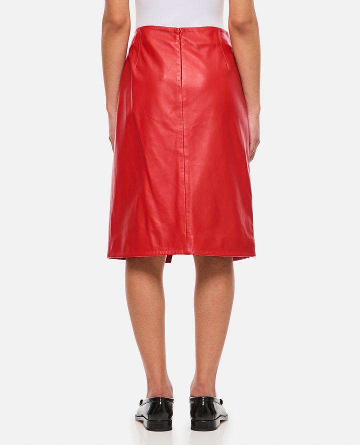Loulou de Saison - LEATHER SLIT SKIRT_3