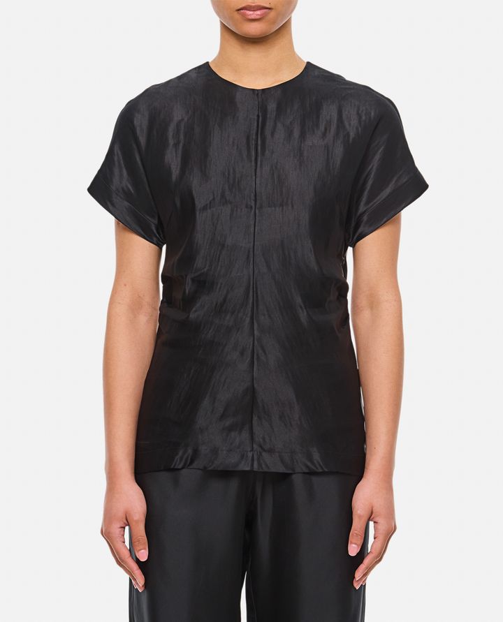 Loulou de Saison - FITTED SHORT-SLEEVED BLOUSE_1