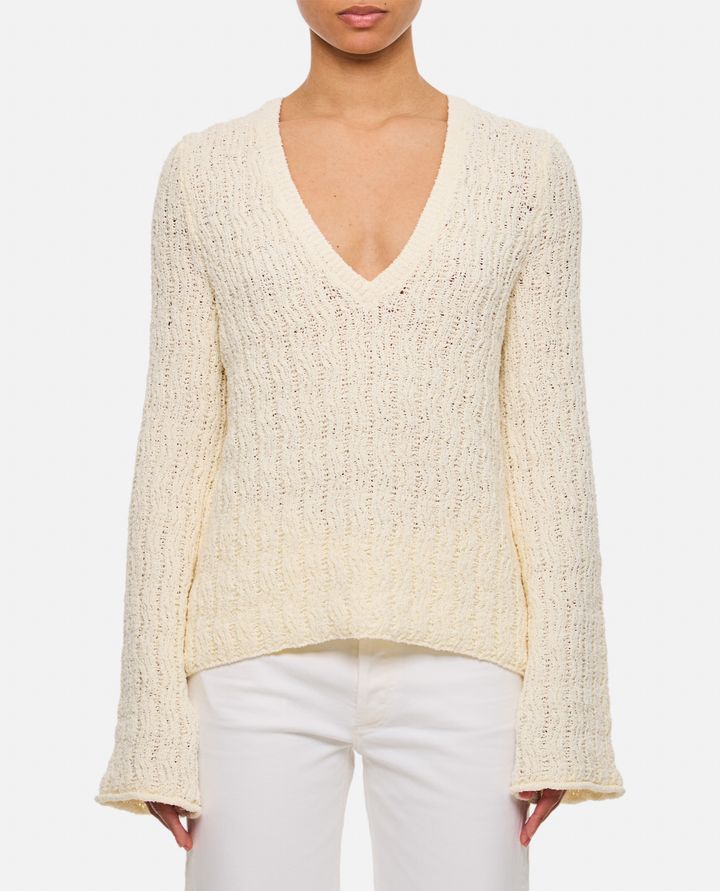 Loulou de Saison - V NECK SWEATER_1