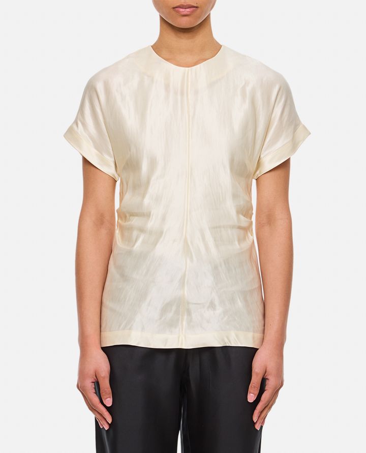 Loulou de Saison - FITTED SHORT-SLEEVED BLOUSE_1