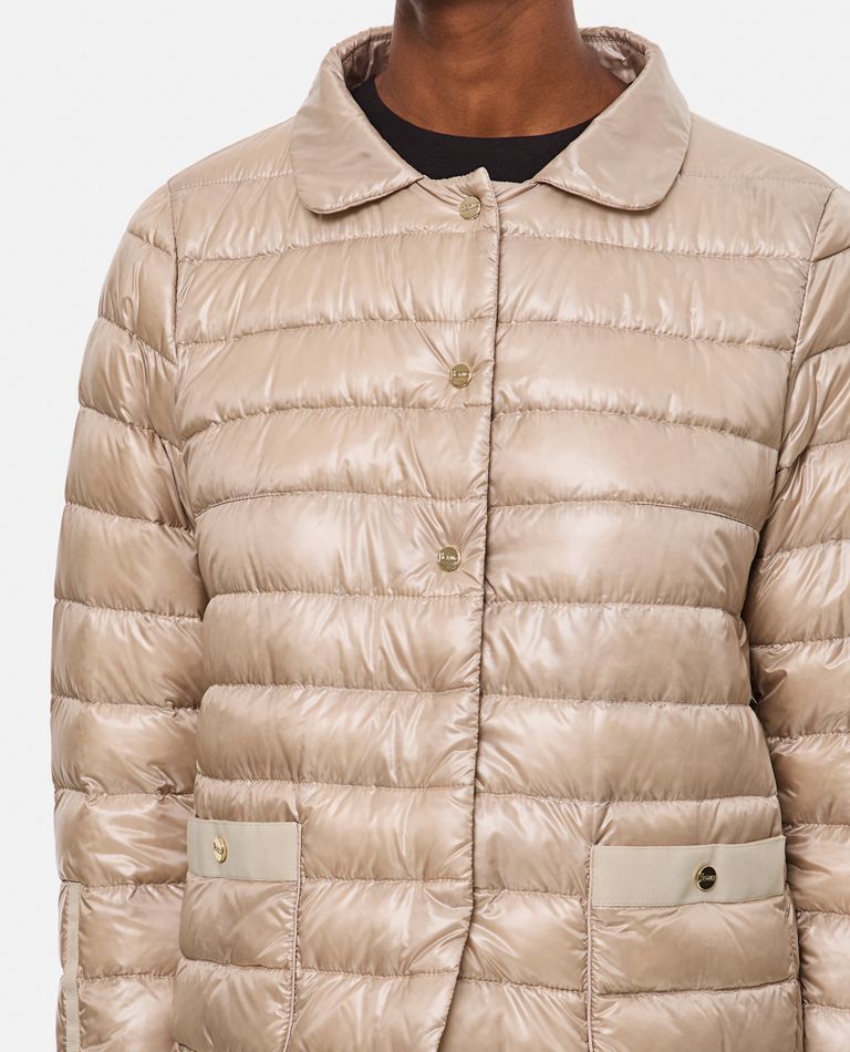 ダウンジャケット・コート HERNO Women Bubble Jackets PI001994D 12017Z2157 Beige Herno Down Jacket Women Size M | eBay