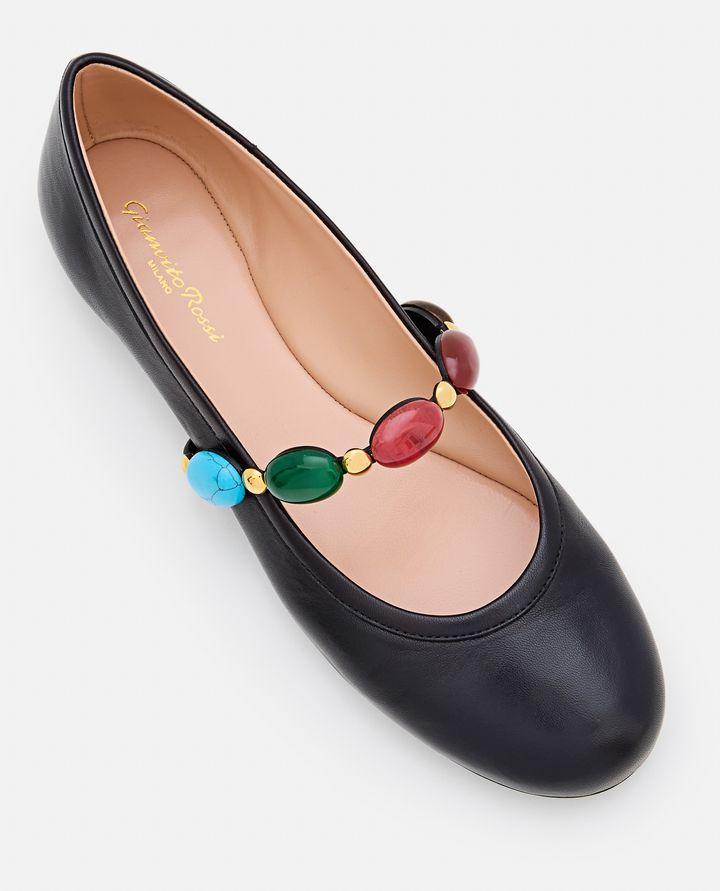 Gianvito Rossi - BALLERINAS WITH STONES_4
