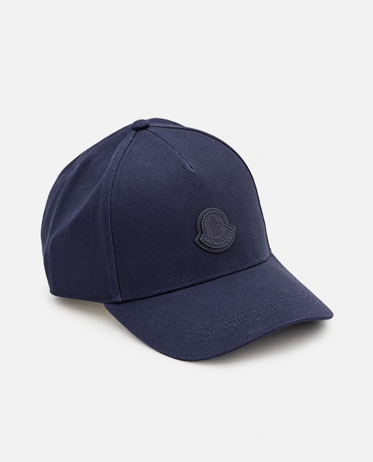 美品 MONCLER モンクレール キャップ 22SS ロゴ プリント ベース