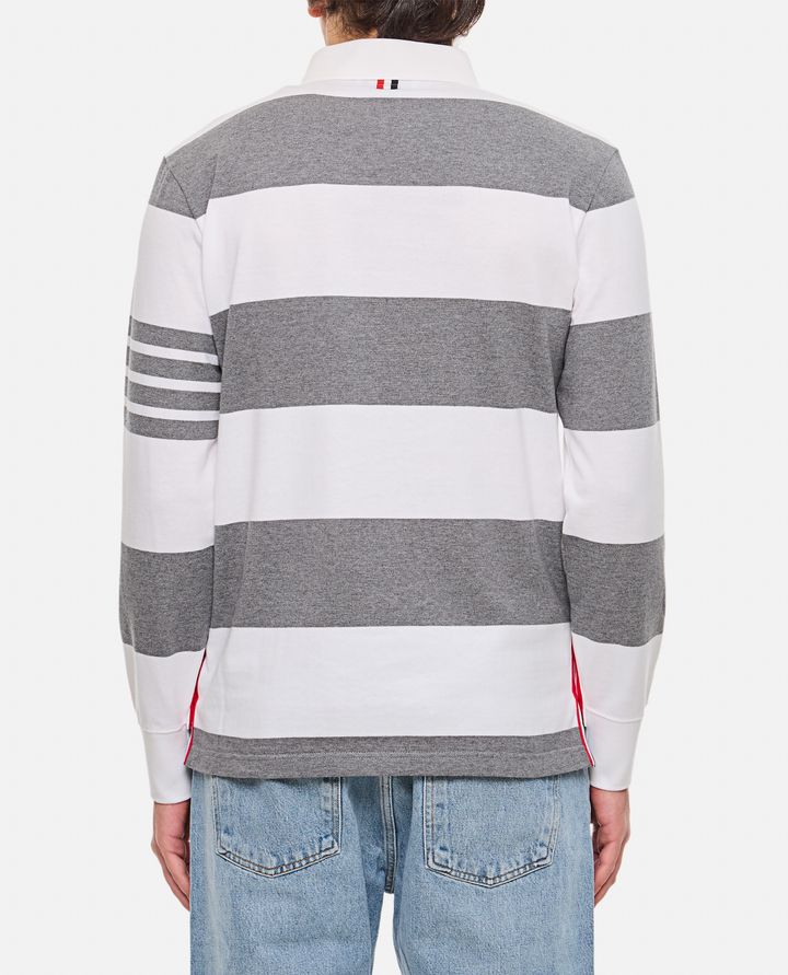 Thom Browne - LONG SLEEVE RUGBY POLO_3