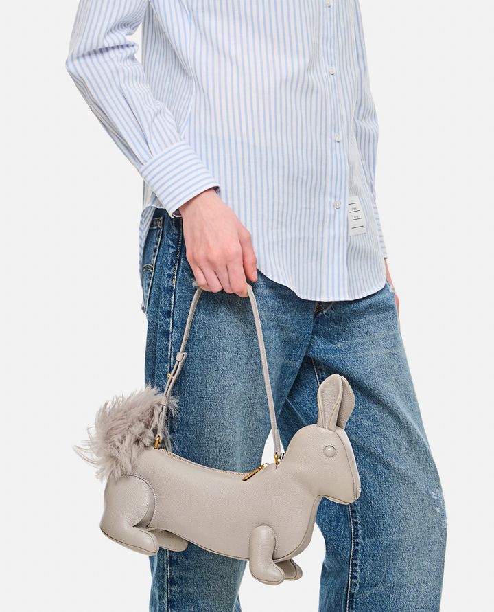 Thom Browne - RABBIT BAGUETTE BAG_5