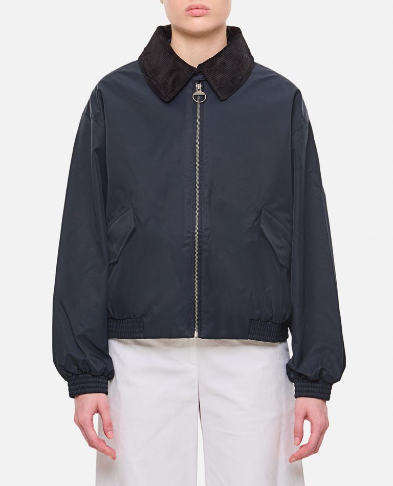 大人気コラボ✨Barbour by ALEXACHUNG ブルゾン 濃紺 防水 Shop Barbour X Alexa Chung Waterproof Bomber on Sale at