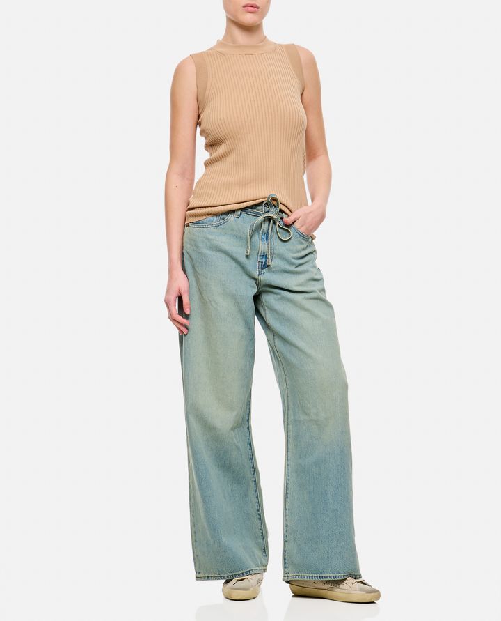 Sportmax - TIONE COTTON RIBBED TANK TOP_2