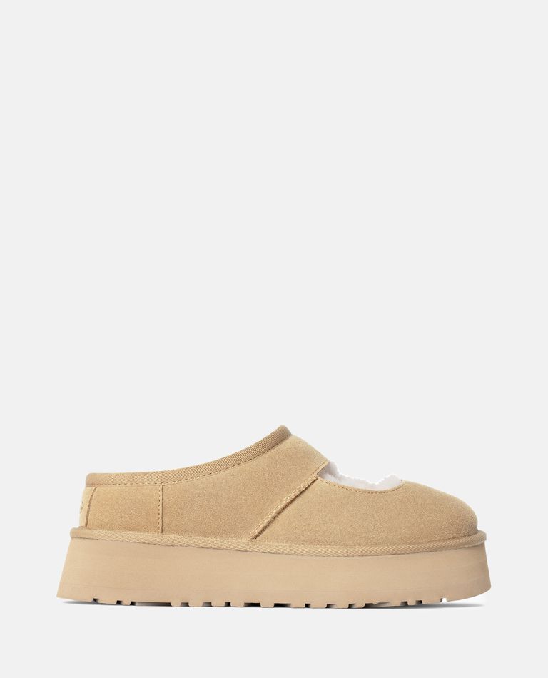 【送料&関税込】UGG bea Mary Beige Suede Slippers BEA MARY JANE SLIPPER for Women - Ugg | Biffi