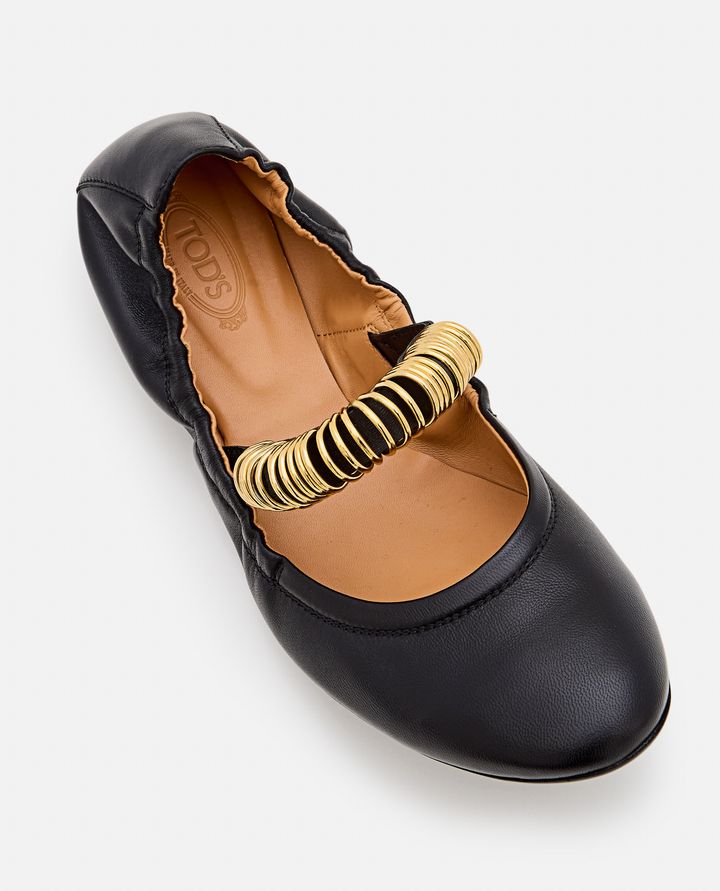 Tod's - FLAT SHOES DEE BAND RINGS_4