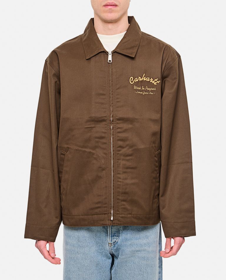 MLB フリース カールシブ バーシティジャケット BOS (Brown) Designer men's clothing online: buy on Biffi.com