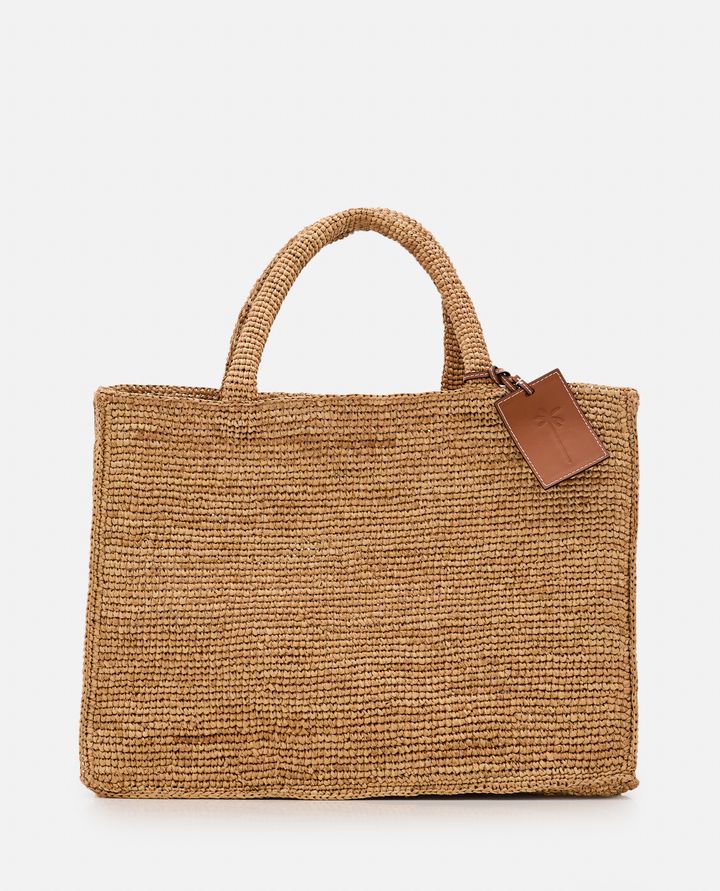 Manebi - LARGE SUNSET RAFFIA BORSA TOTE_2