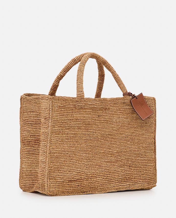 Manebi - LARGE SUNSET RAFFIA BORSA TOTE_4