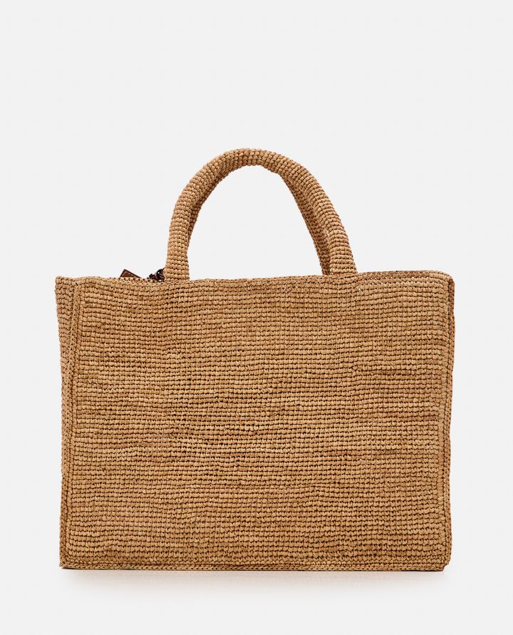 Manebi - LARGE SUNSET RAFFIA BORSA TOTE_8