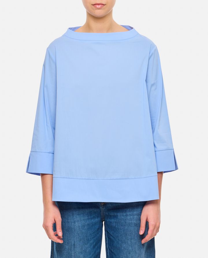 Hira - CAMICIA TOP AZZURRA_1
