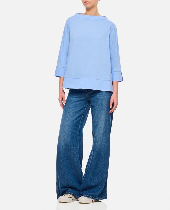 Hira - CAMICIA TOP AZZURRA_2