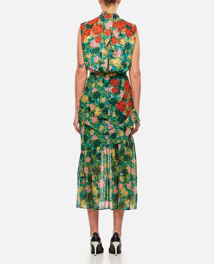 Saloni - FLEUR RUFFLE DRESS_3