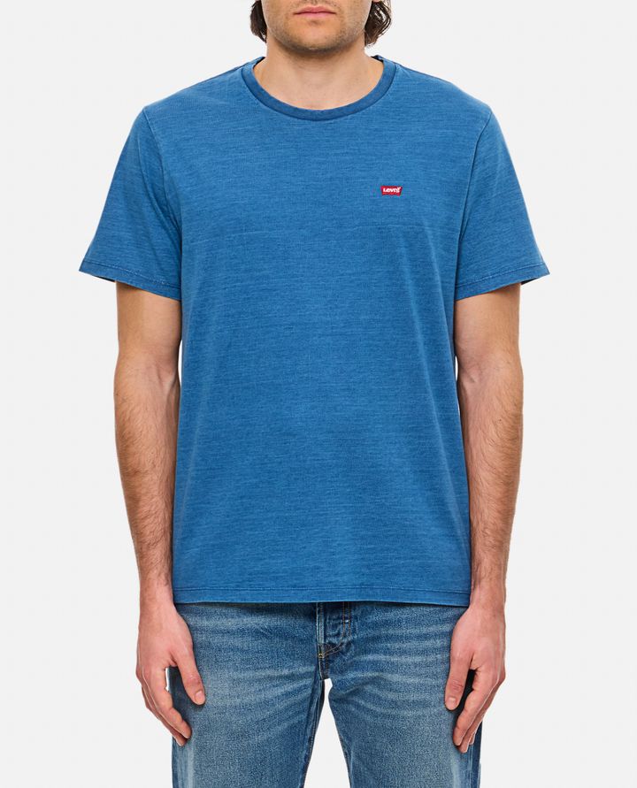 Levi Strauss & Co. - T-SHIRT BLU MANICHE CORTE_1