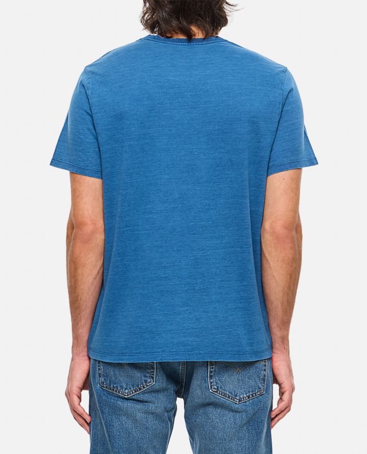 Levi Strauss & Co. - T-SHIRT BLU MANICHE CORTE_3