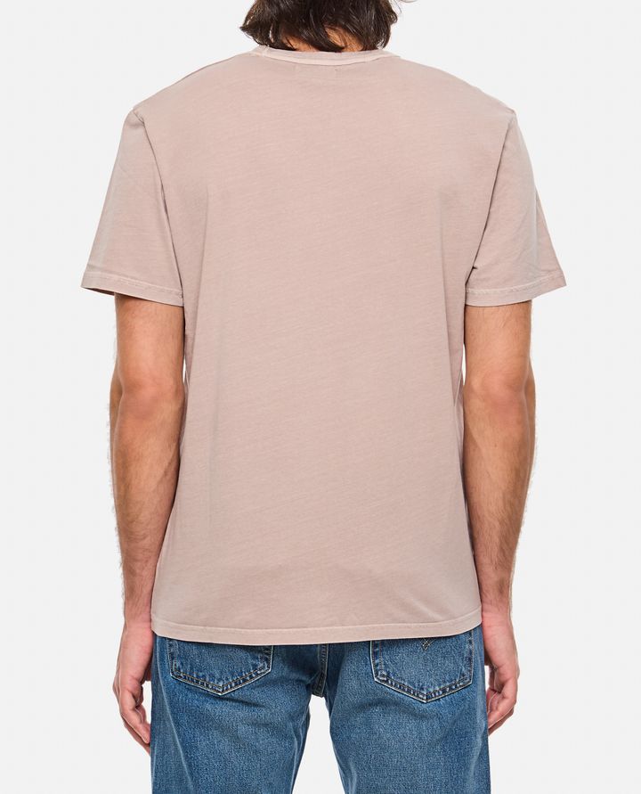 Woolrich - LIGHT GARMENT DYED T-SHIRT WITH LOGO_3