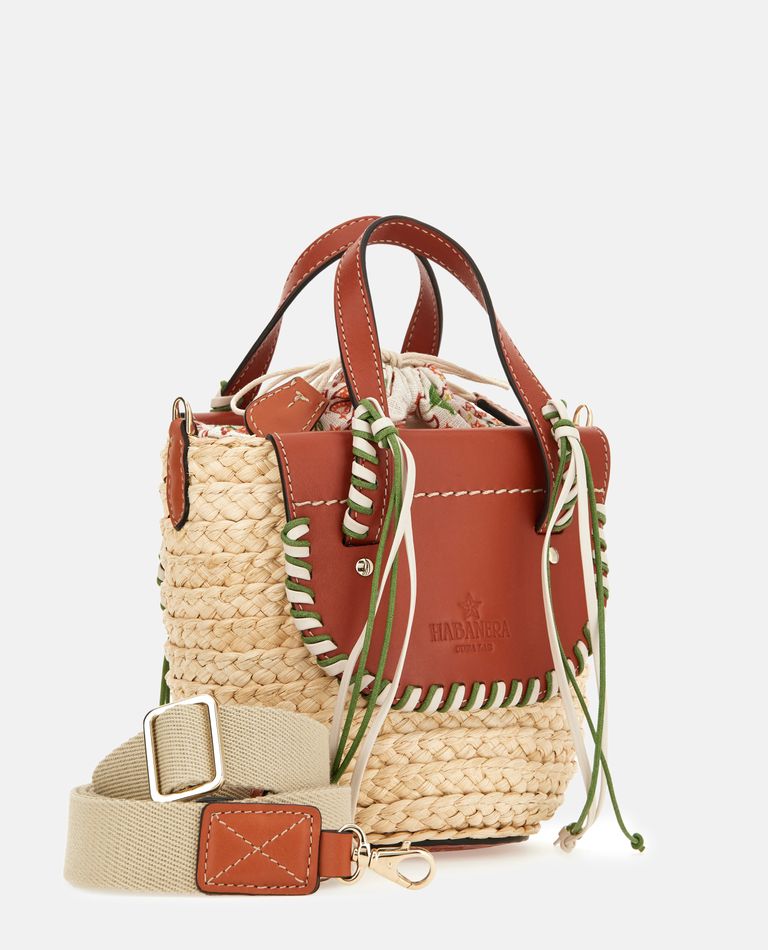 ハンドバッグ CUBA LAB Cuba Lab 'Habanera Silk- Skydream' handbag Cuba Lab Cuba Lab 'Habanera Silk- Skydream' Handbag
