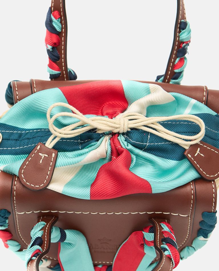 トートバッグ Cuba Lab Habanera Straw Silk Handbag HABANERA SILK HANDBAG for Women - Cuba Lab | Biffi