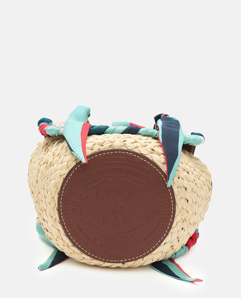 トートバッグ Cuba Lab Habanera Straw Silk Handbag HABANERA BAG IN STRAW AND SILK Cuba Lab €336,00 EUR - Biffi