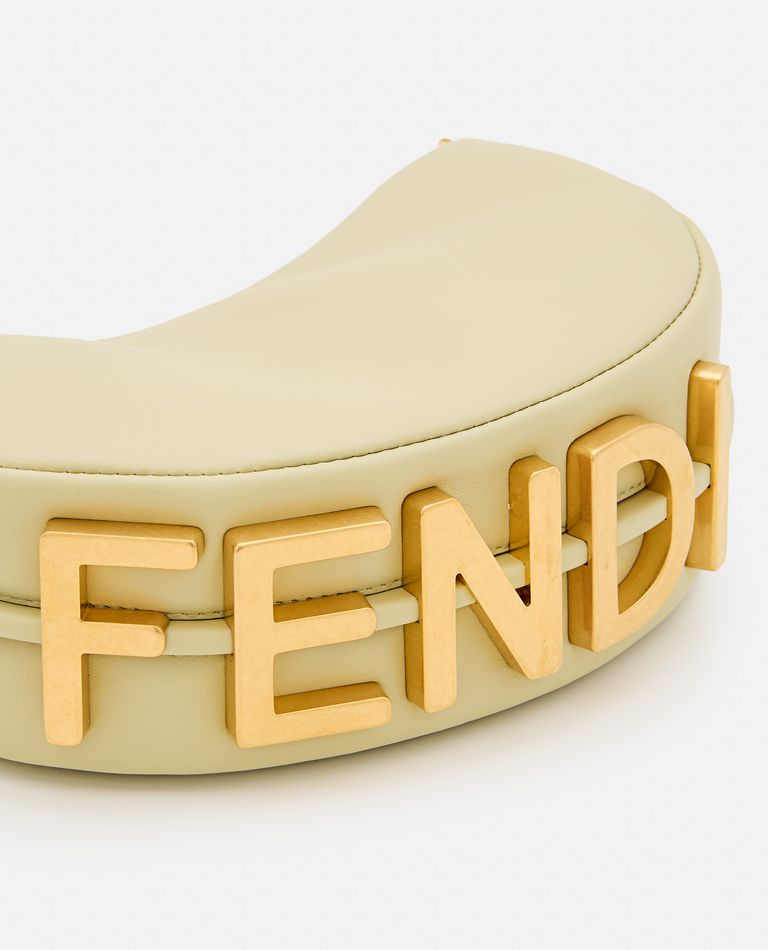 【関税＆送料込み】Fendi Mini Graph Bags Fendigraphy Mini Leather Black | Fendi