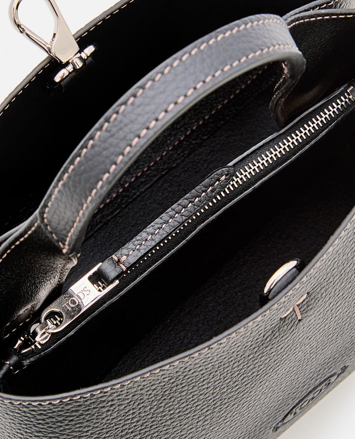 Tod's - MINI LEATHER SHOPPING BAG_9