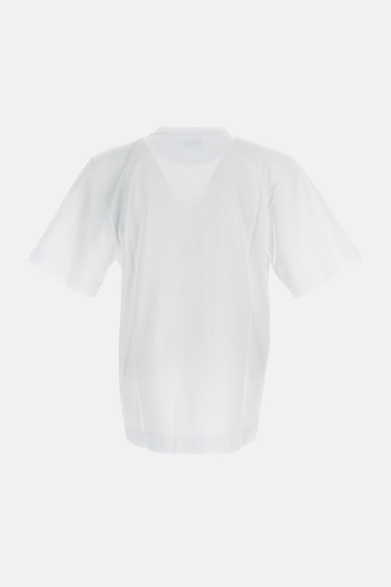 COTTON T-SHIRT WITH TRIPLE FF EMBROIDERY for Men - Fendi | Biffi