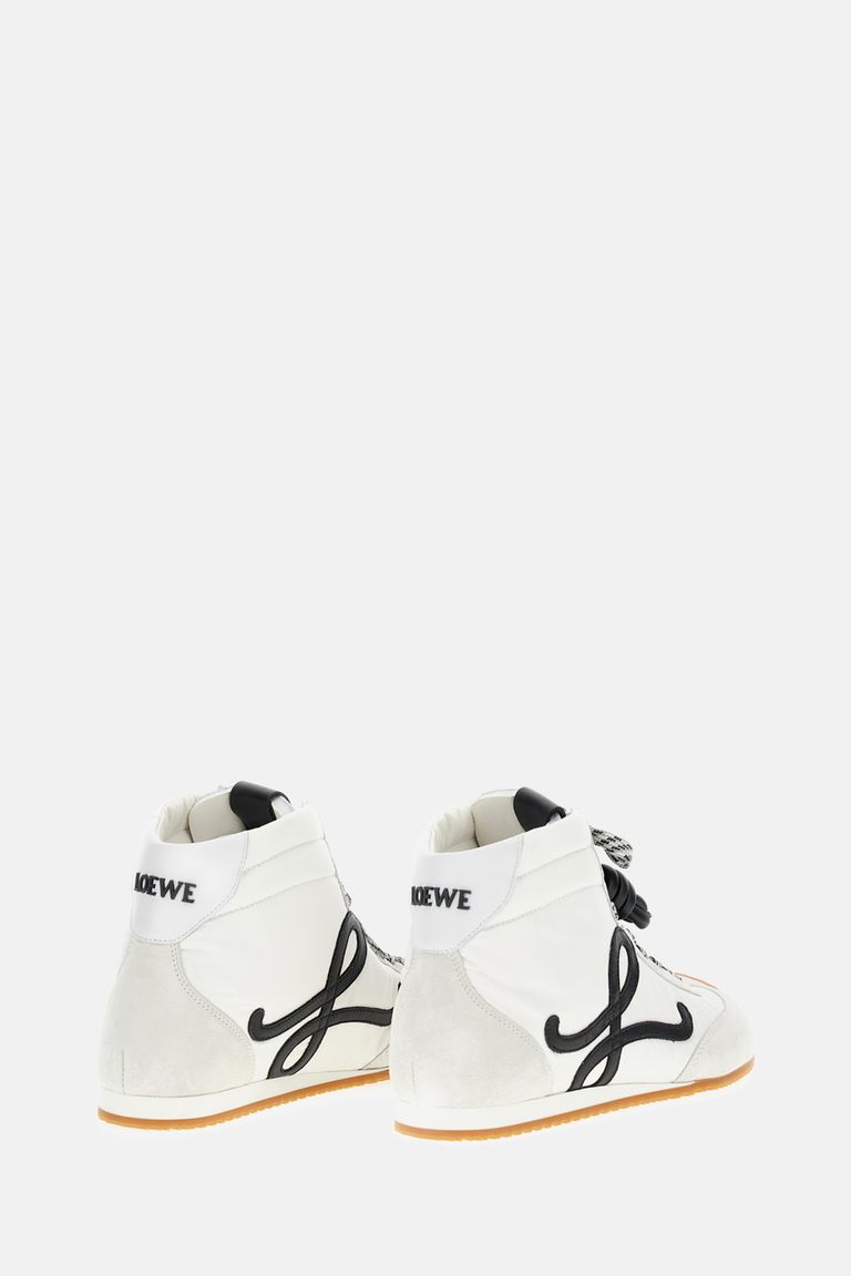 スニーカー Loewe 'Ballet Runner 2.0' high-top sneakers LOEWE Ballet Runner 2.0 leather-trimmed shell and suede high