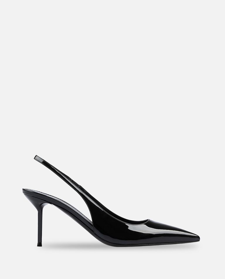 Paris Texas Lidia Slingback Heel 70 In Black