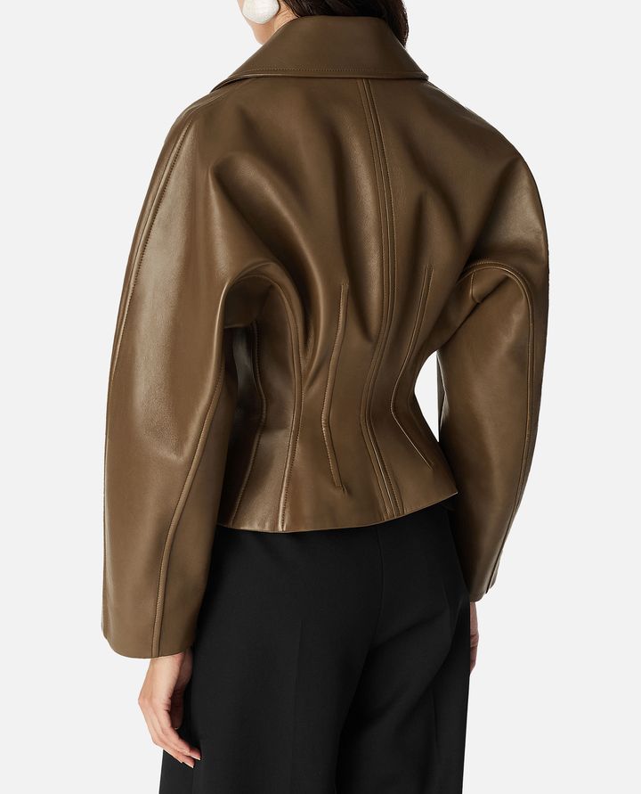 Bottega Veneta - LEATHER JACKET_4
