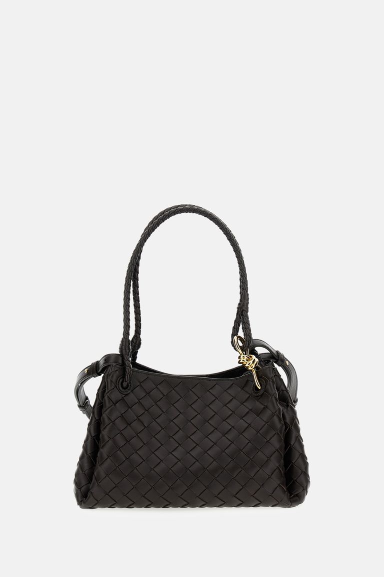 LOOP BAGUETTE LEATHER SHOULDER BAG for Women - Bottega