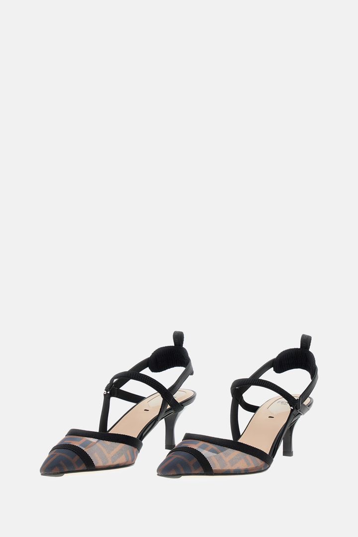Fendi - SLINGBACK KITTEN MESH_2