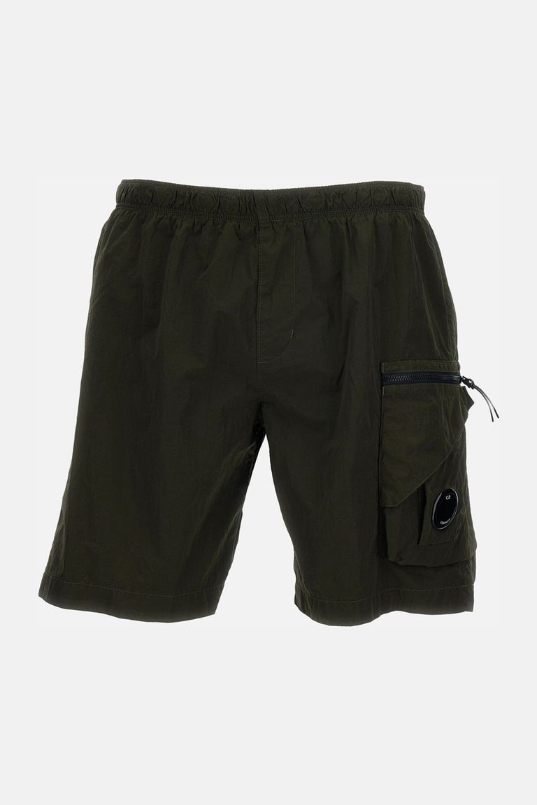 STRETCH SATEEN CARGO SHORTS for Men - C.P. Company | Biffi
