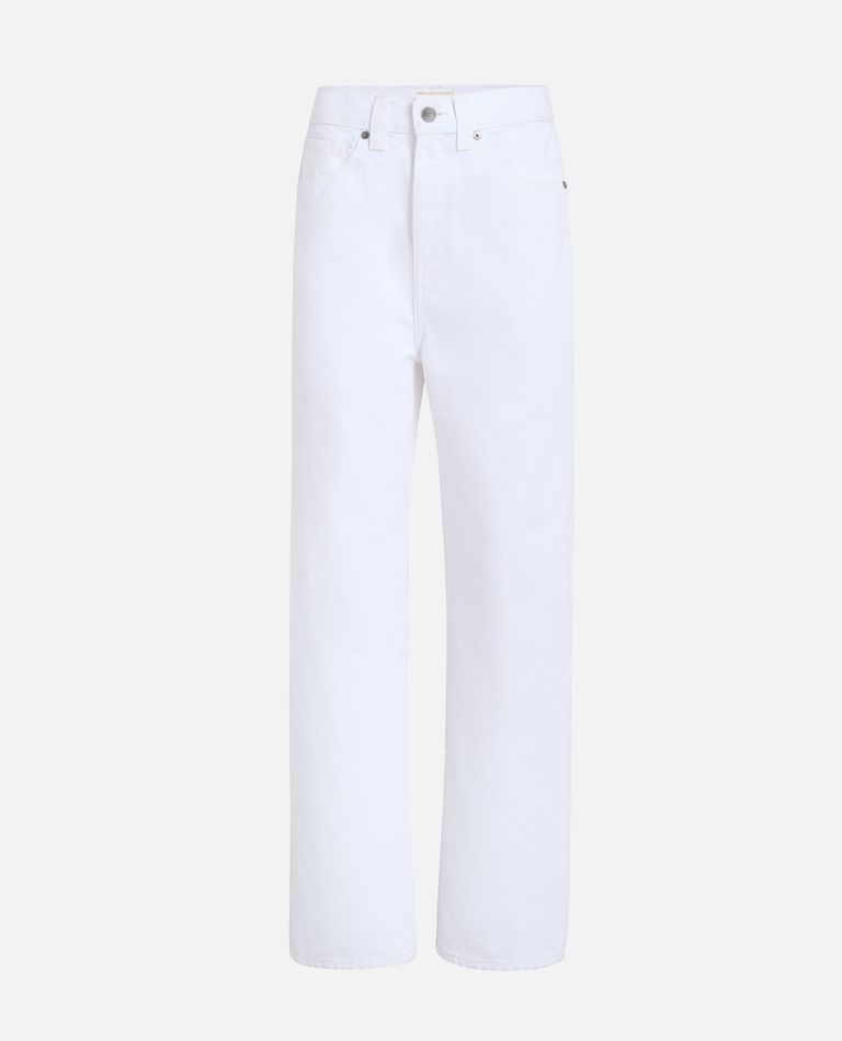 Khaite Bonnie Jeans In White