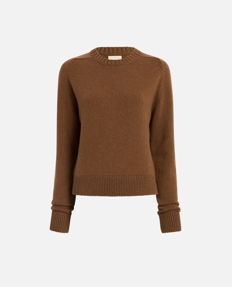Khaite Nera Sweater In Brown