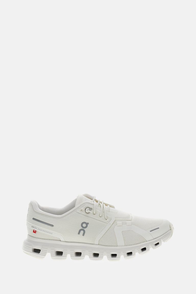 On Running White Lace Up Sneakers In Multi