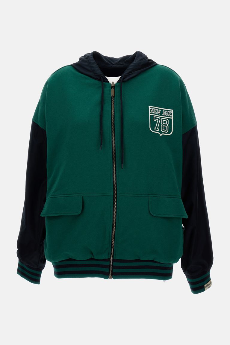 Golden Goose Unisex Reversible Over Zipped Hoodie