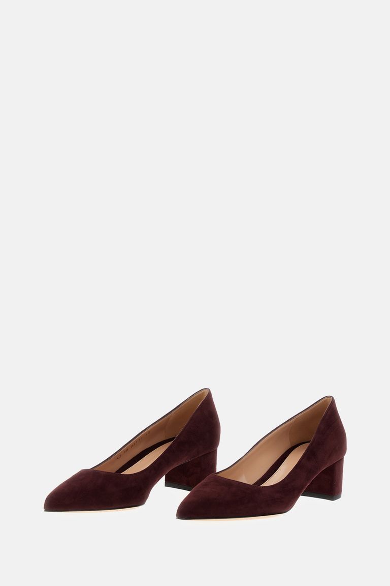 Gianvito Rossi Piper 45mm Suede Pumps