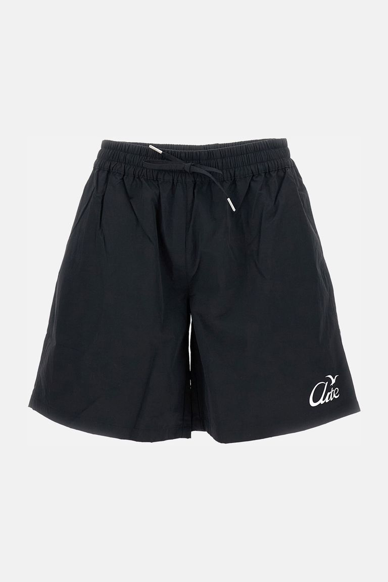 Arte Antwerp Art Antwerp Logo Birds Shorts In Black