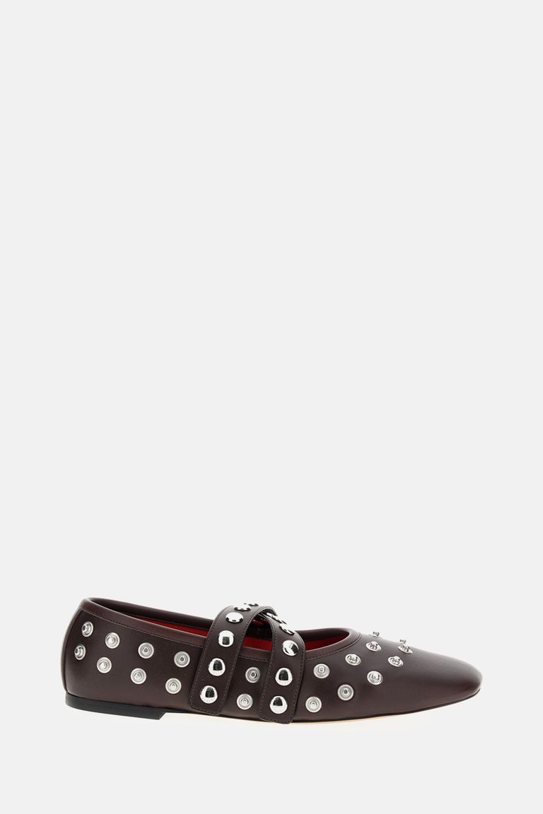 Stella Mccartney Ryder Popper-studded Ballet Flats