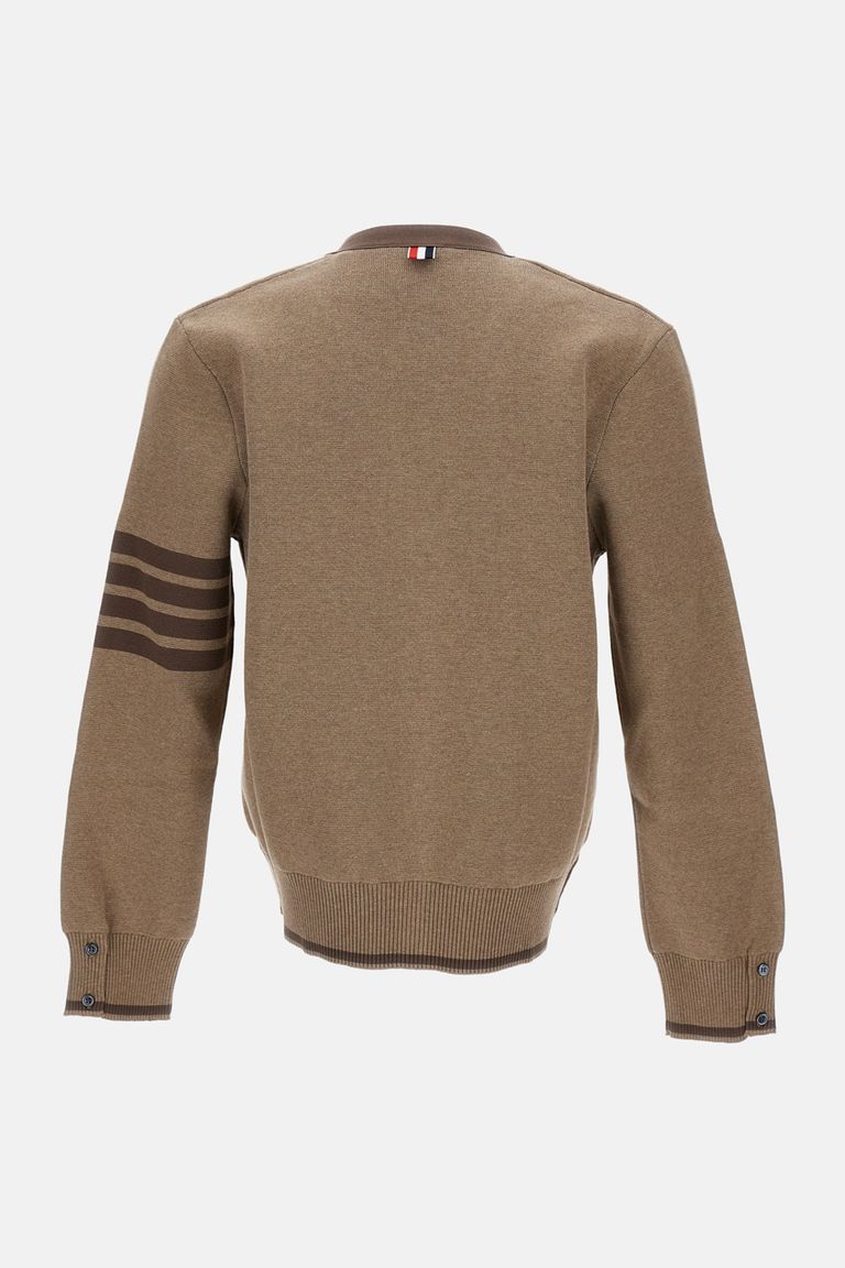 COTTON SEERSUCKER CLASSIC JACKET for Men - Thom Browne sale