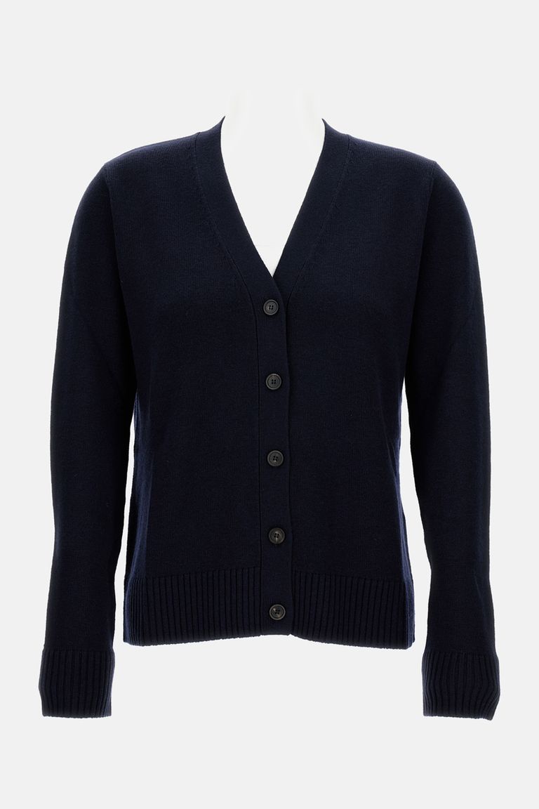 S Max Mara Womens Cardigan In Blue