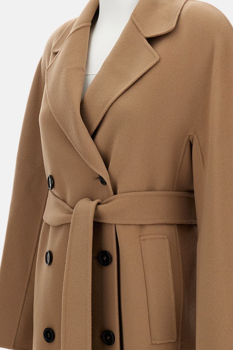 's Max Mara Ettore Virgin Wool Coat In Brown
