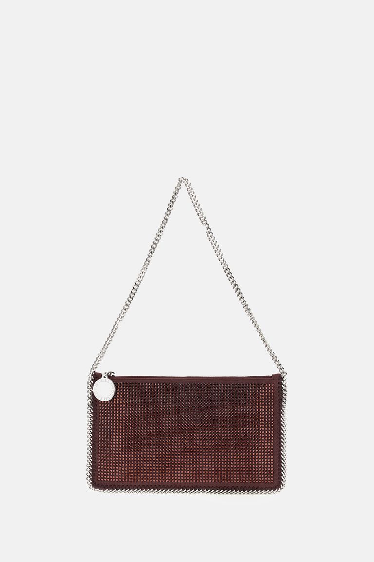 クラッチバッグ Stella Mccartney Pochette Falabella Women Black Falabella Crossbody Clutch Bag | Stella McCartney US