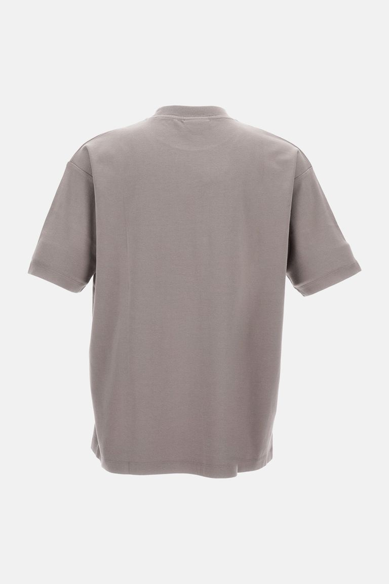 Drã´le De Monsieur T-shirt 'grand Hotel' In Gray