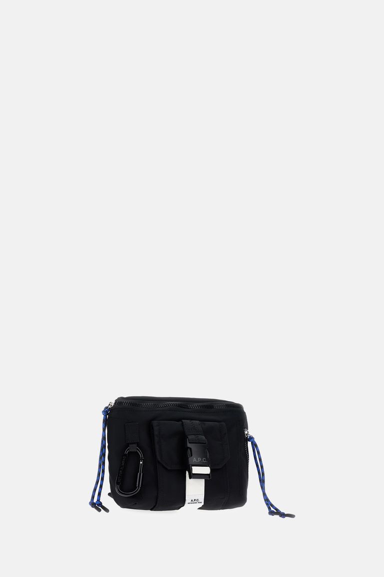 Apc Treck Shoulder Bag In Black