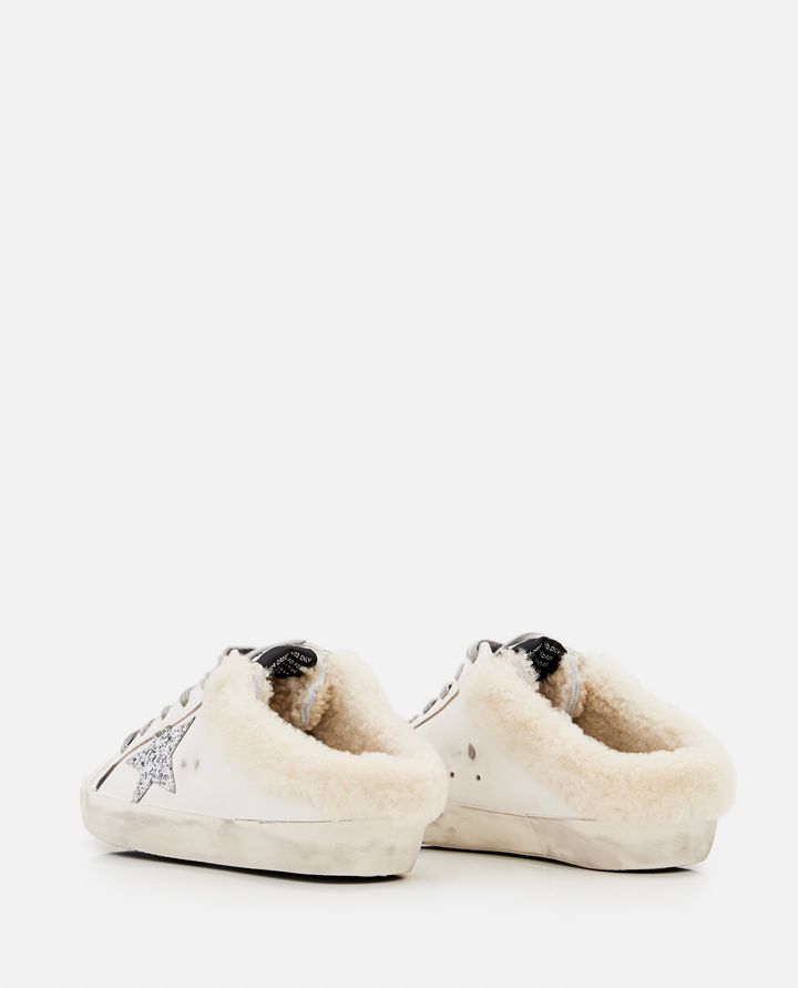 Golden Goose - SUPER STAR SABOT LEATHER SNEAKERS_8