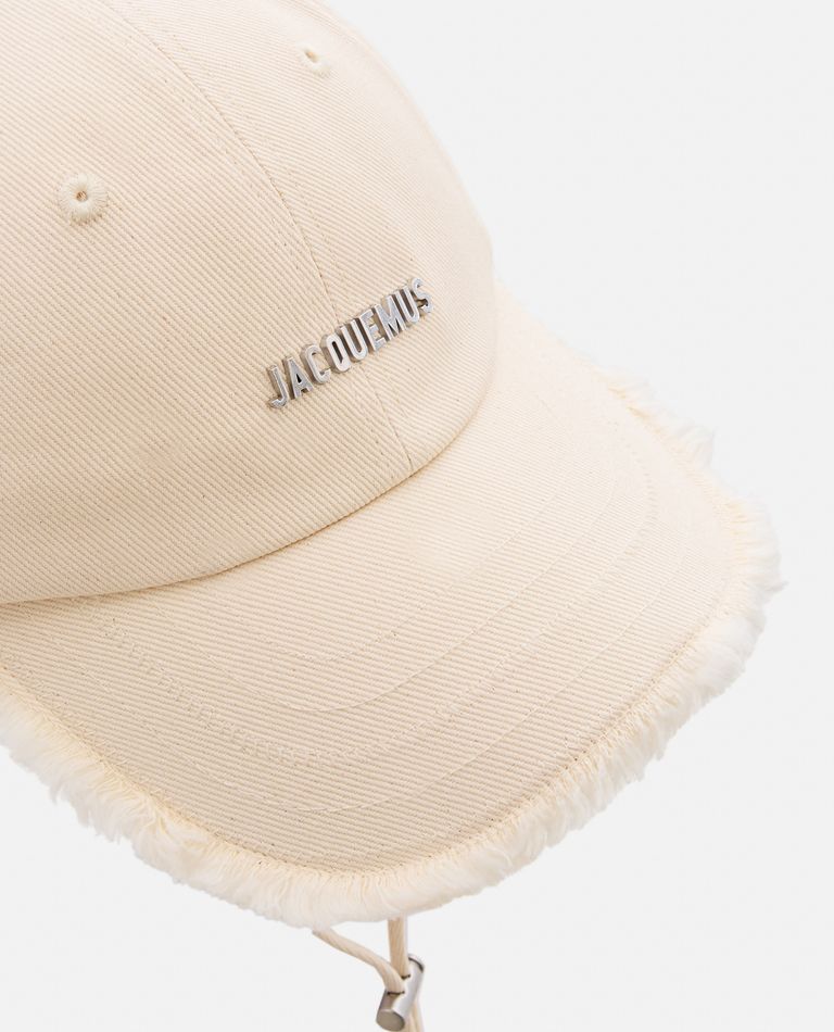 Jacquemus La Casquette Artichaut Hat In White